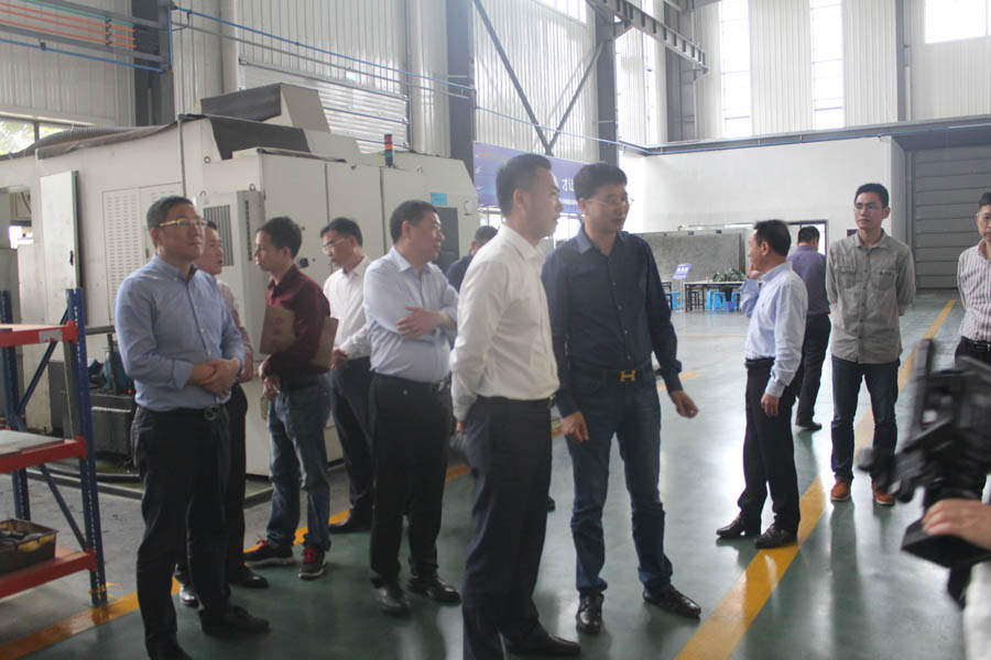 瑞安市市长麻胜聪调研星空体育官网